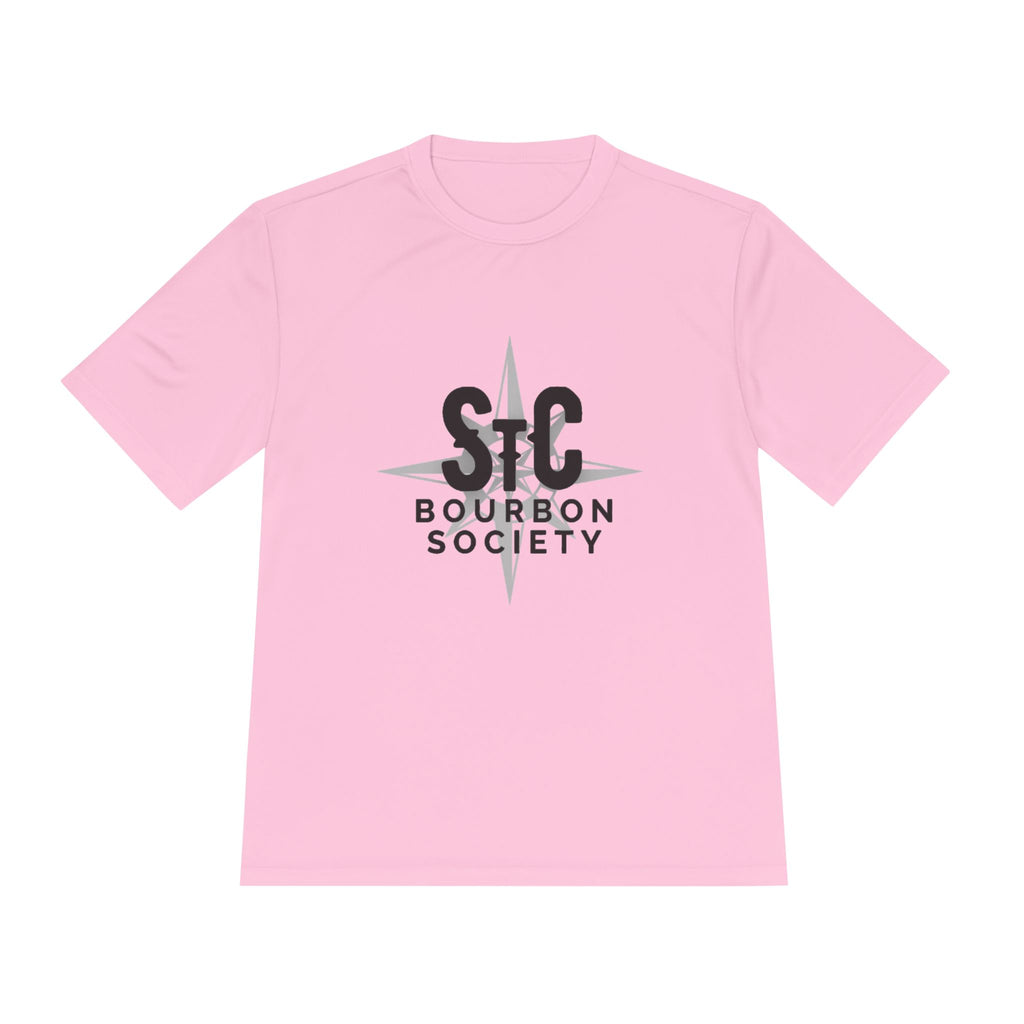 Bourbon Society Tee — S+C Compass Logo Moisture‑Wicking Shirt