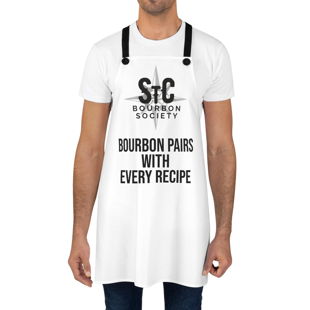 Bourbon Society Apron — StC Compass Logo Bar & Grill Apron