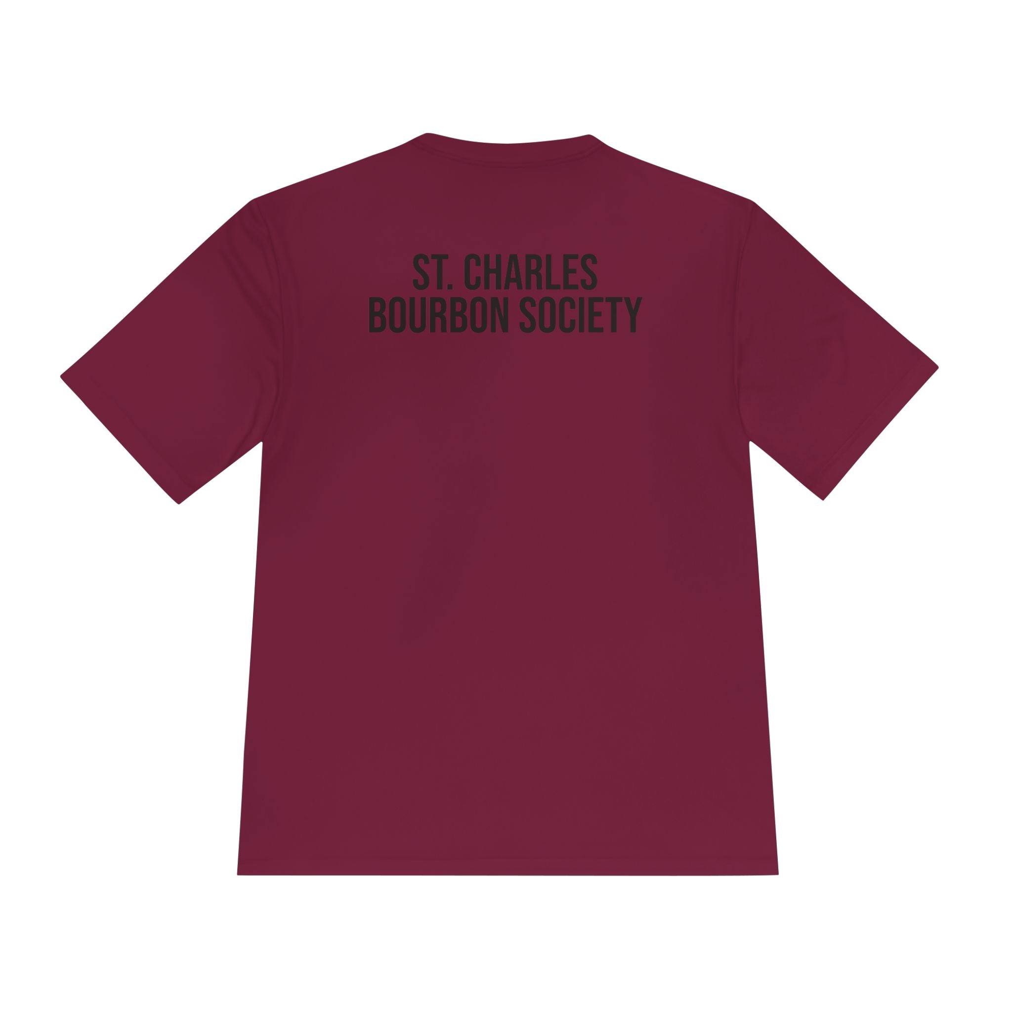 Bourbon Society Tee — S+C Compass Logo Moisture‑Wicking Shirt