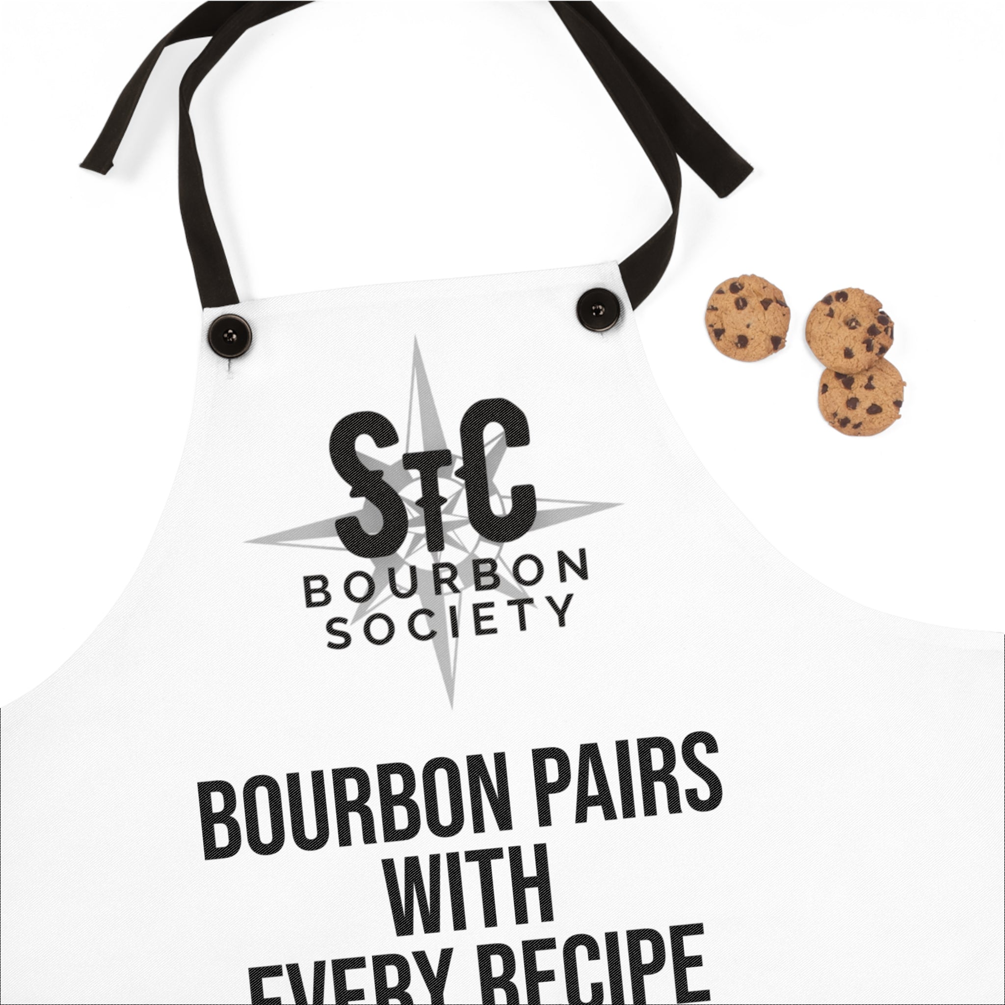 Bourbon Society Apron — StC Compass Logo Bar & Grill Apron