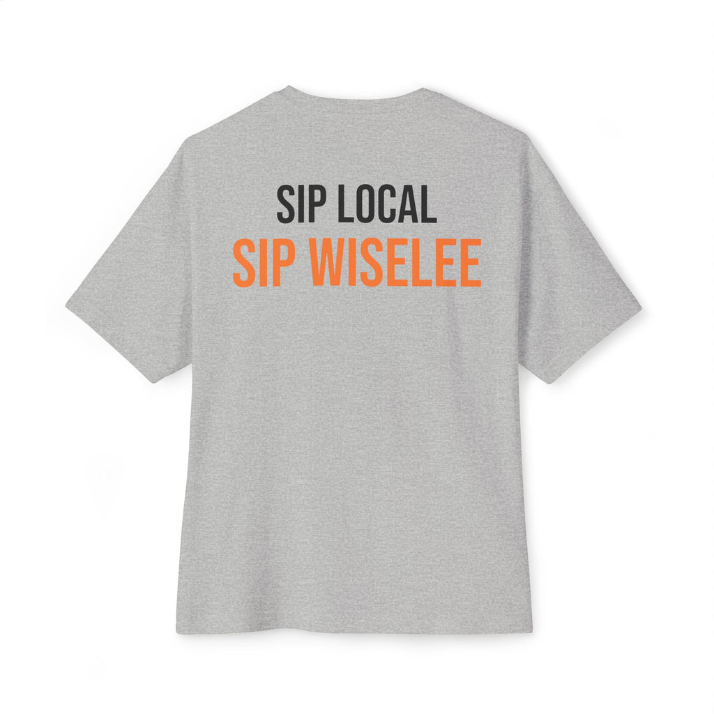 Sip Wiselee Unisex Oversized Boxy Tee