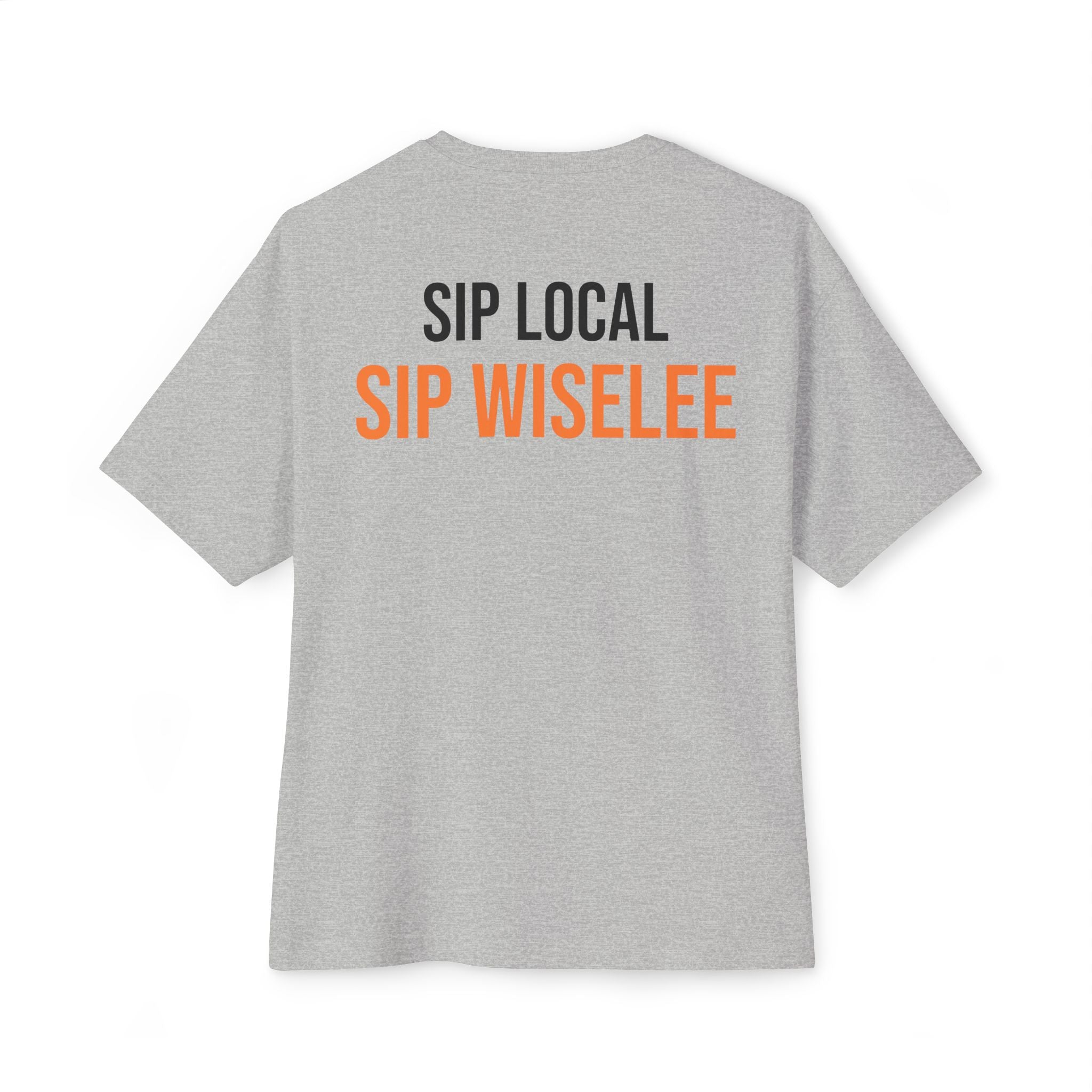 Sip Wiselee Unisex Oversized Boxy Tee