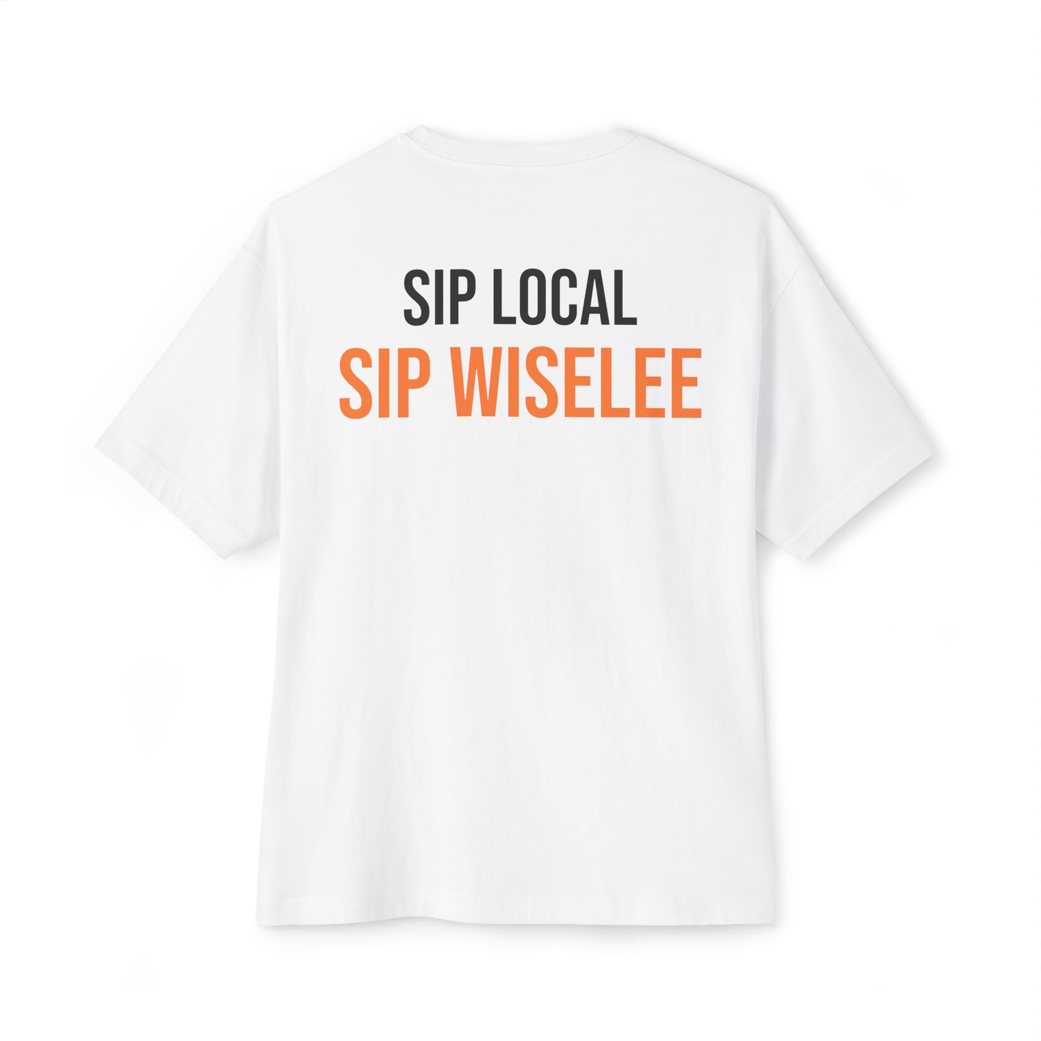 Sip Wiselee Unisex Oversized Boxy Tee