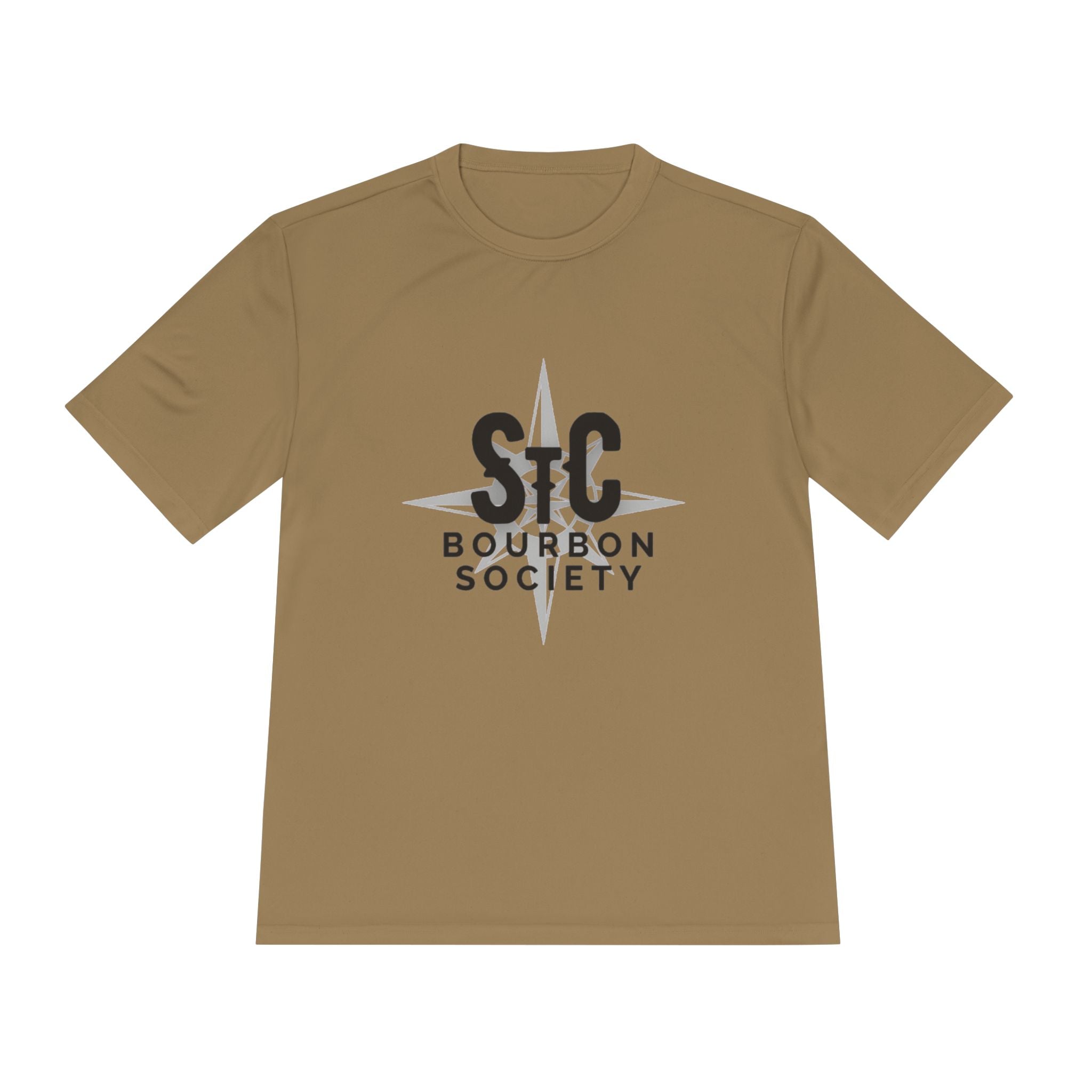 Bourbon Society Tee — S+C Compass Logo Moisture‑Wicking Shirt