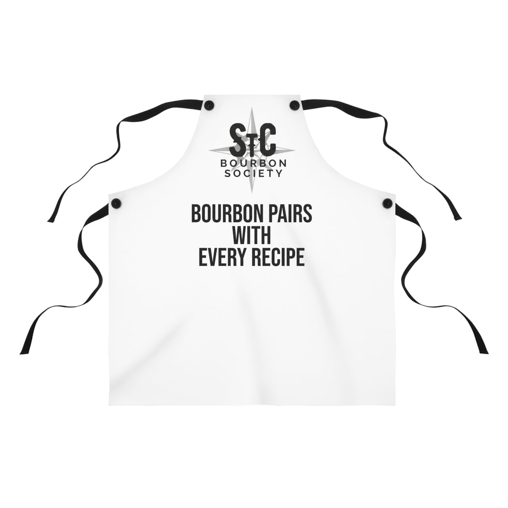 Bourbon Society Apron — StC Compass Logo Bar & Grill Apron