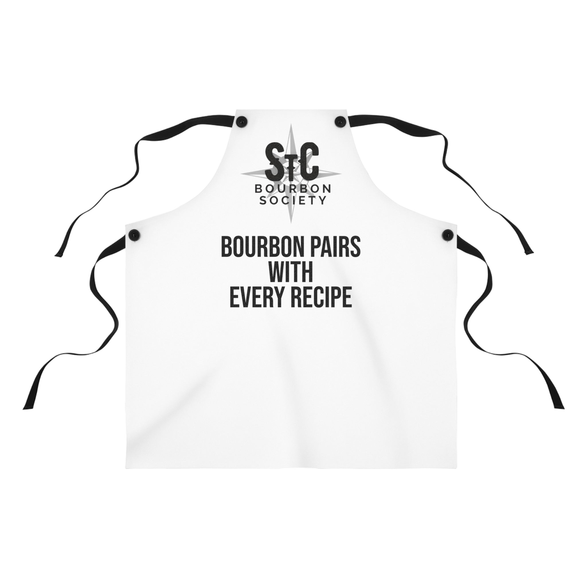 Bourbon Society Apron — StC Compass Logo Bar & Grill Apron