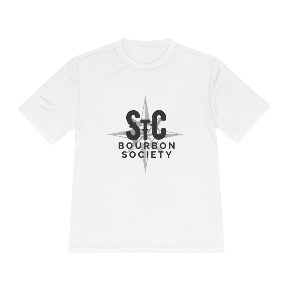Bourbon Society Tee — S+C Compass Logo Moisture‑Wicking Shirt