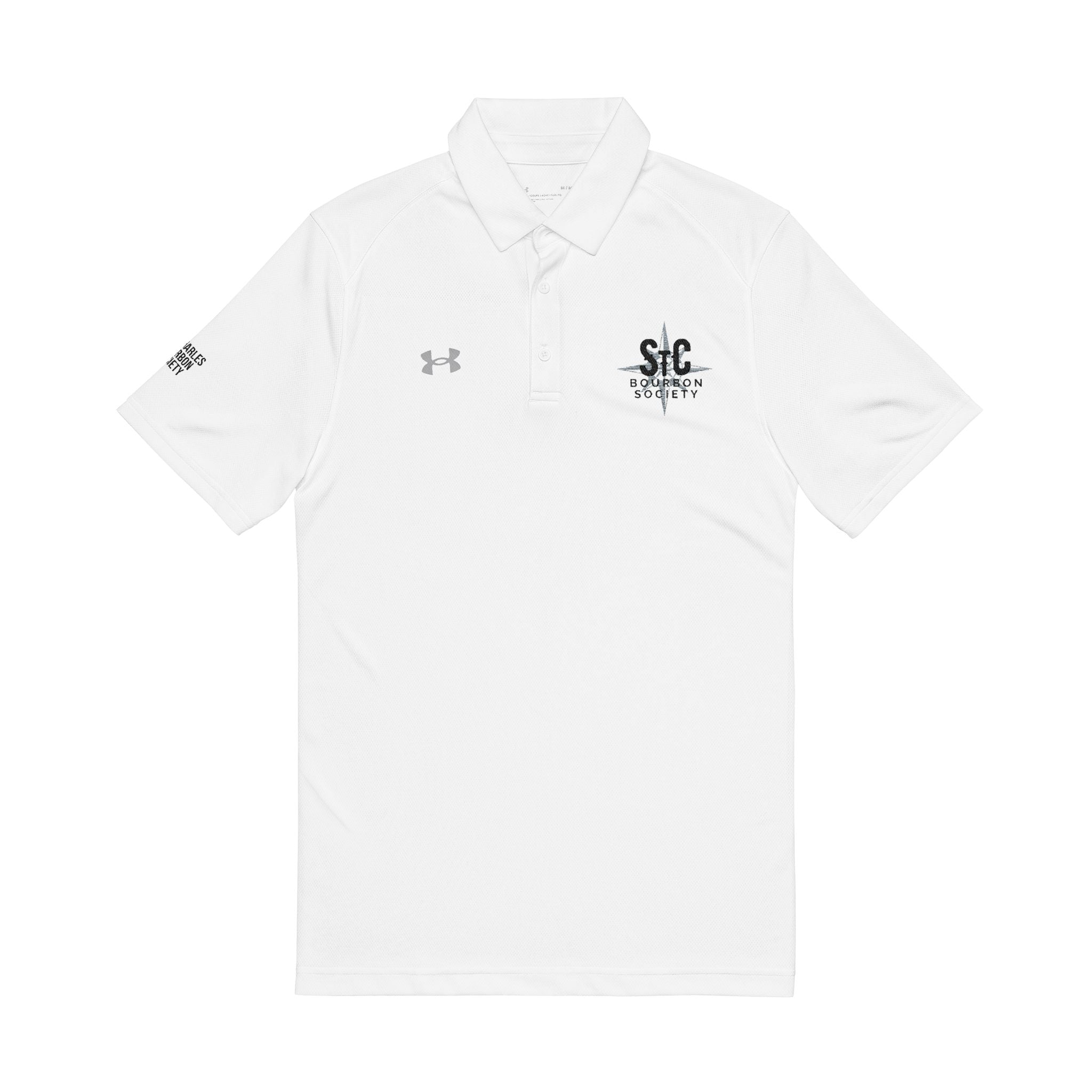 Men's Embroidered Polo Shirt — SIC Logo Under Armour Performance Polo