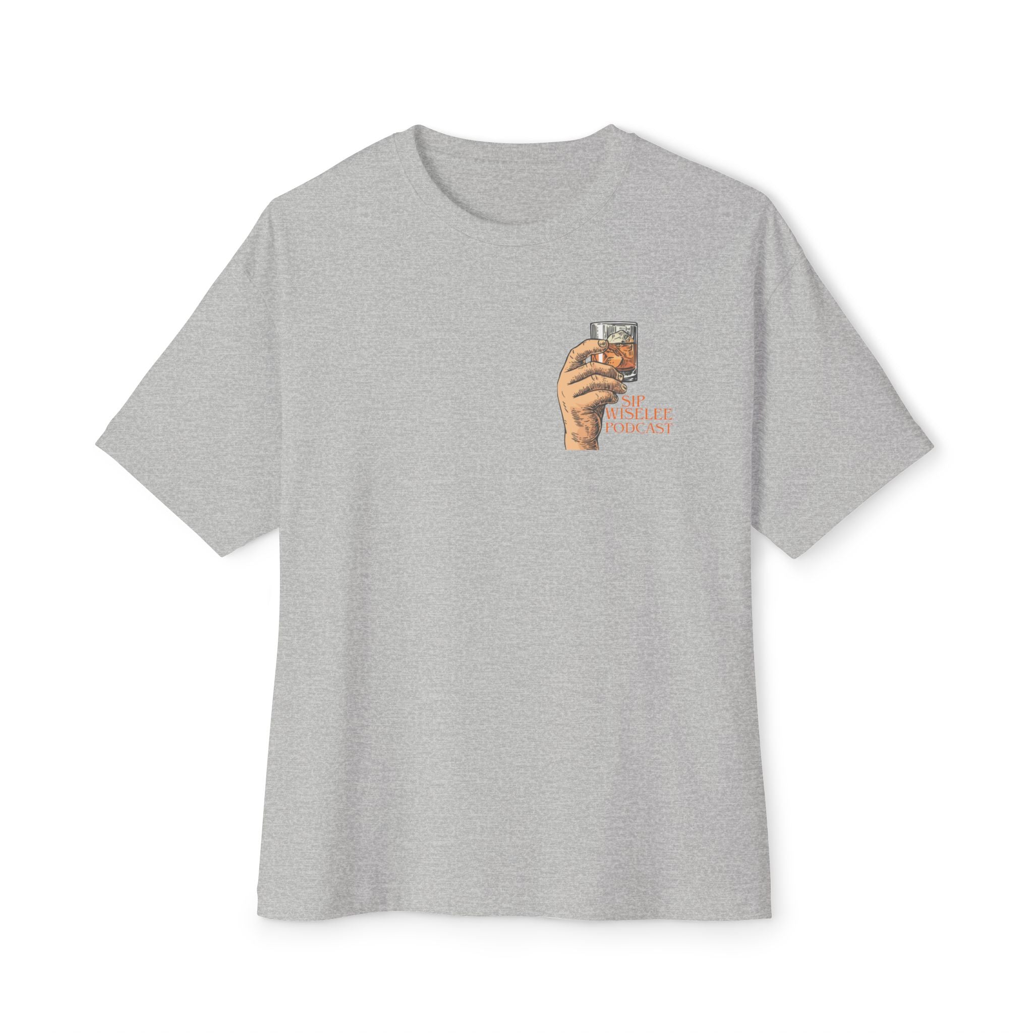 Sip Wiselee Unisex Oversized Boxy Tee
