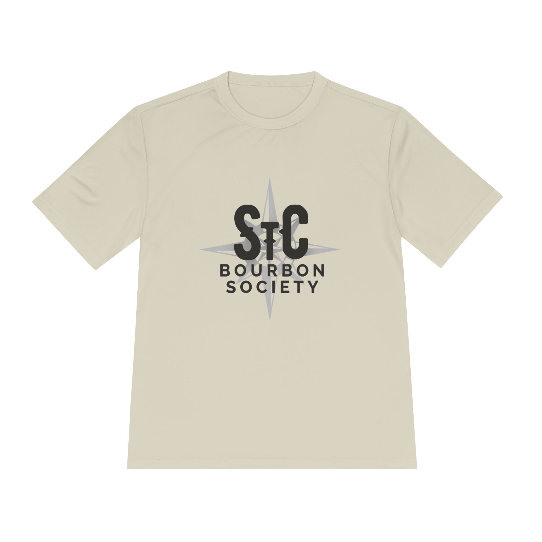 Bourbon Society Tee — S+C Compass Logo Moisture‑Wicking Shirt